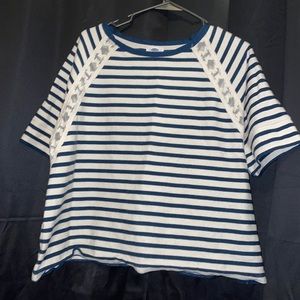 Old navy stripped top XL